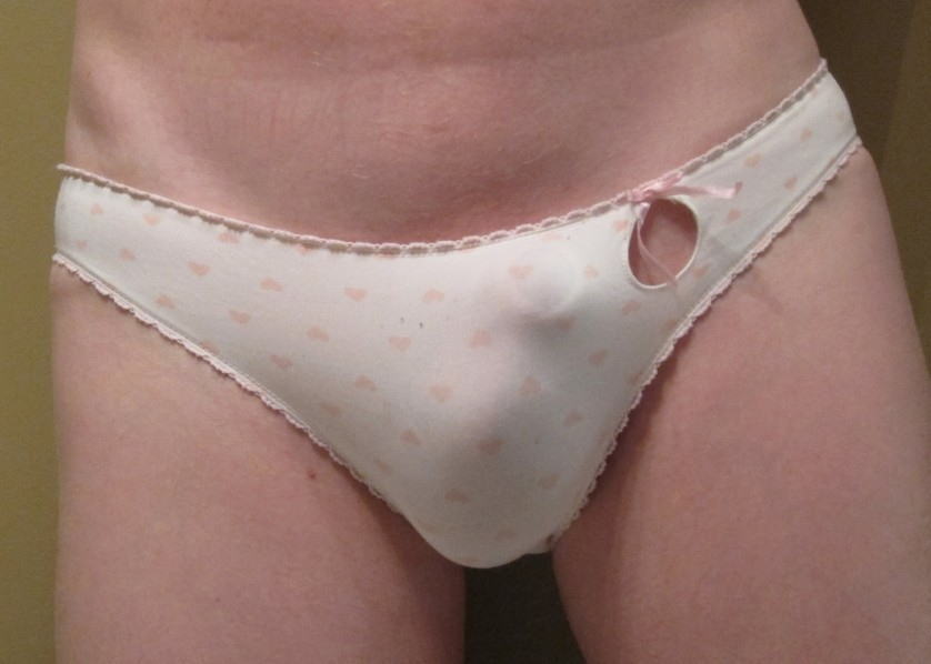女性用 パンツ 女装 男 もっこり パンティ エロ画像【11】