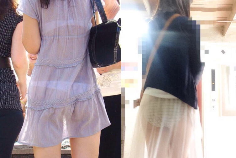 【三次画像】パンツとか透けてる画像を調整してもっと透けてるようにしてみた