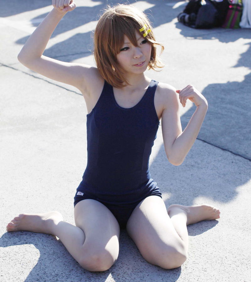 貧乳 おっぱい コミケ スク水 コスプレイヤー エロ画像【21】