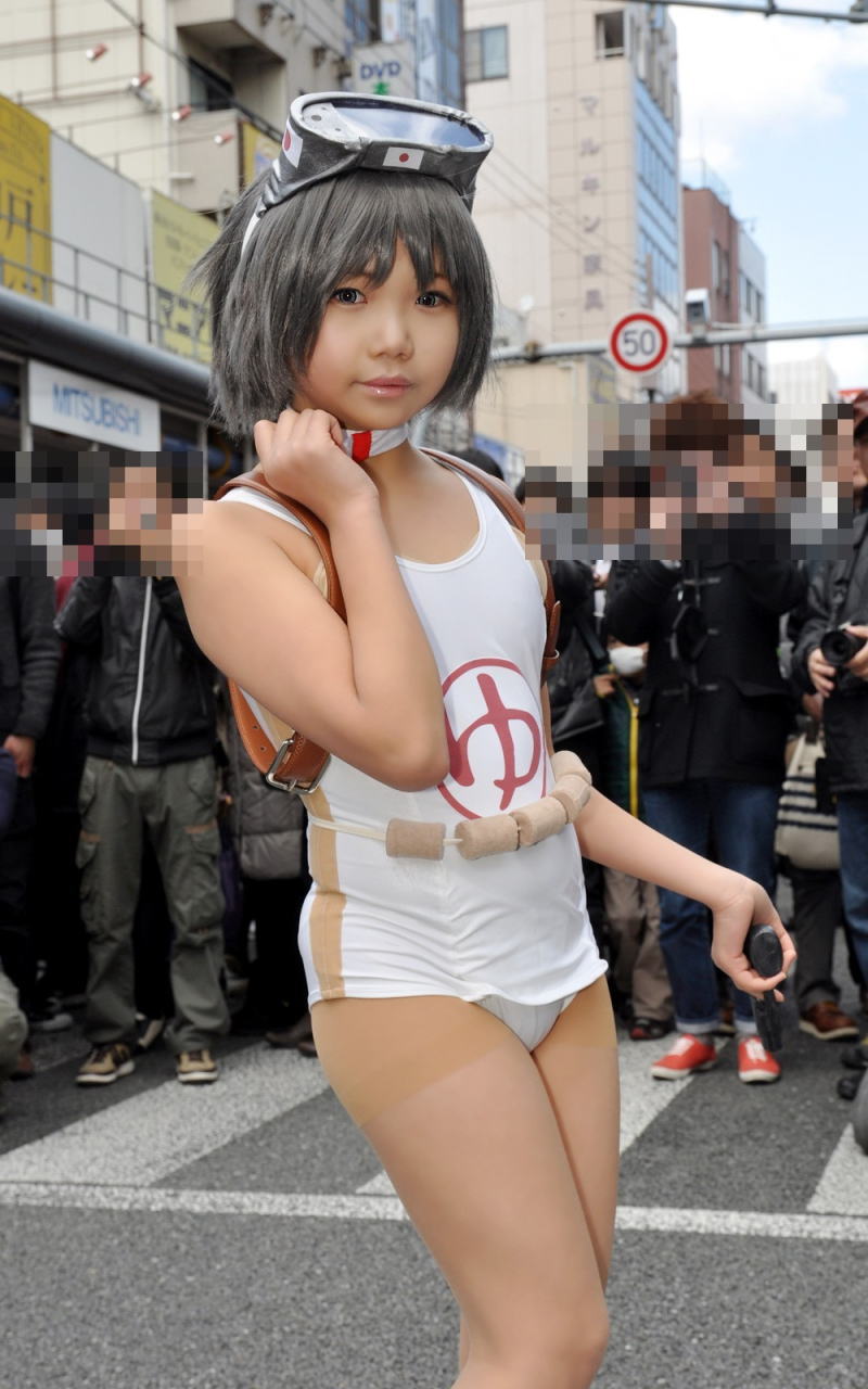 貧乳 おっぱい コミケ スク水 コスプレイヤー エロ画像【26】