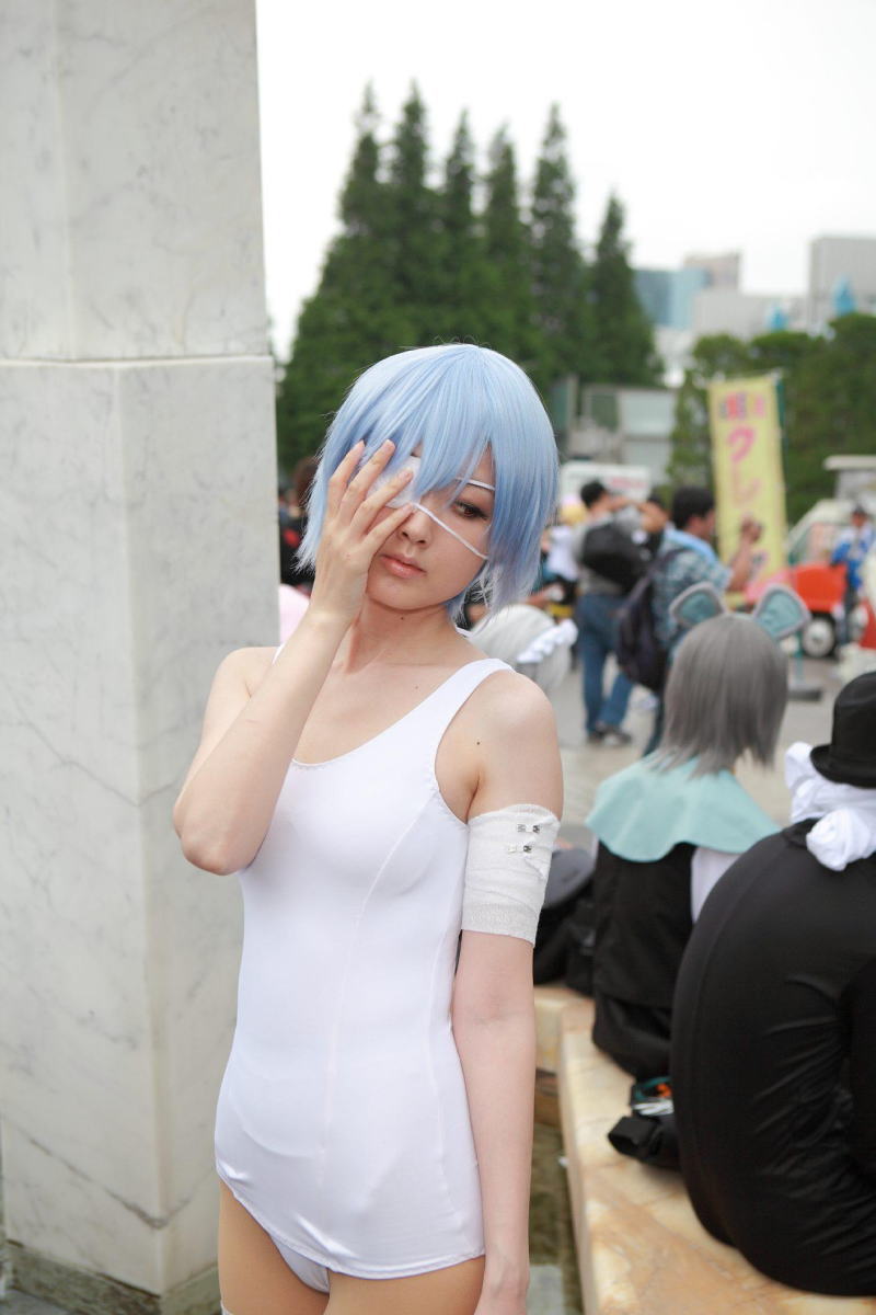 貧乳 おっぱい コミケ スク水 コスプレイヤー エロ画像【30】