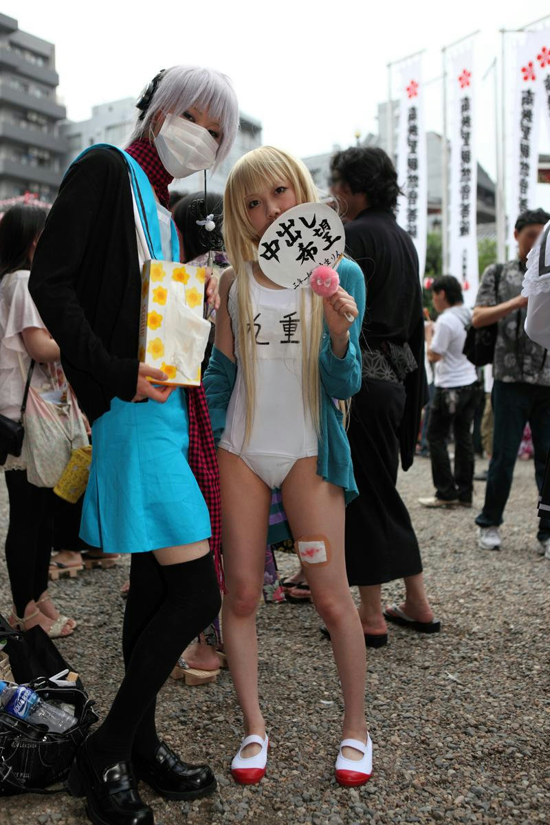 貧乳 おっぱい コミケ スク水 コスプレイヤー エロ画像【32】