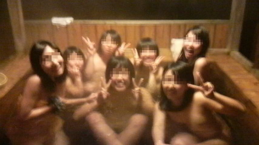お風呂 おふざけ 記念写真 エロ画像【16】