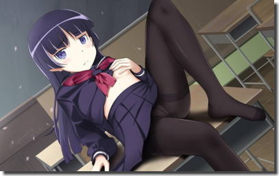 JKがシックになる冬用セーラー服の二次元エロ画像 ③
