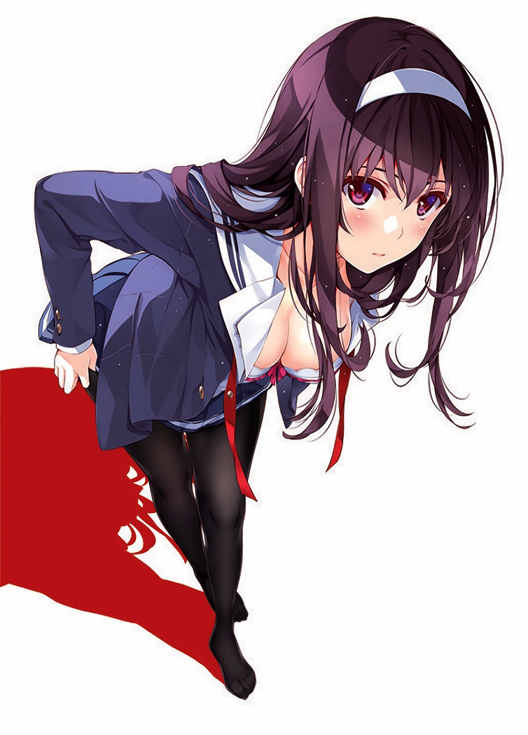 JK シック 冬用 セーラー服 二次元 エロ画像【28】