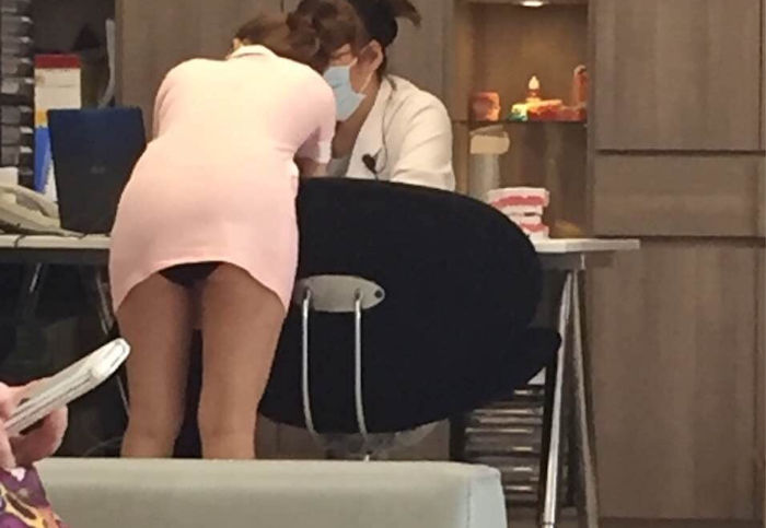 ナース服から想像する身体のラインや下着のエロさ凄いｗｗｗｗｗ