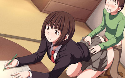 マグロ女子がながらセックスしてる二次元エロ画像 ③