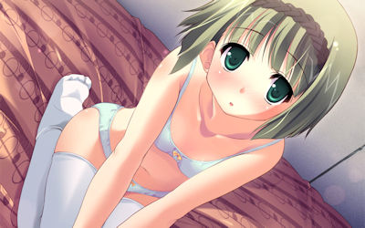 正座で行儀良くお座りしてる二次元エロ画像 ①