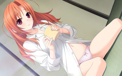 ぺたんが可愛い女の子座りの二次元エロ画像 ③