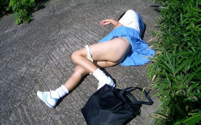 JKちゃんのレイプ・セックス事後画像 ②