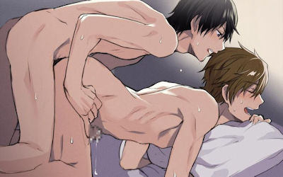 男同士のイケメンセックス！二次元ゲイ・ホモエロ画像 ④