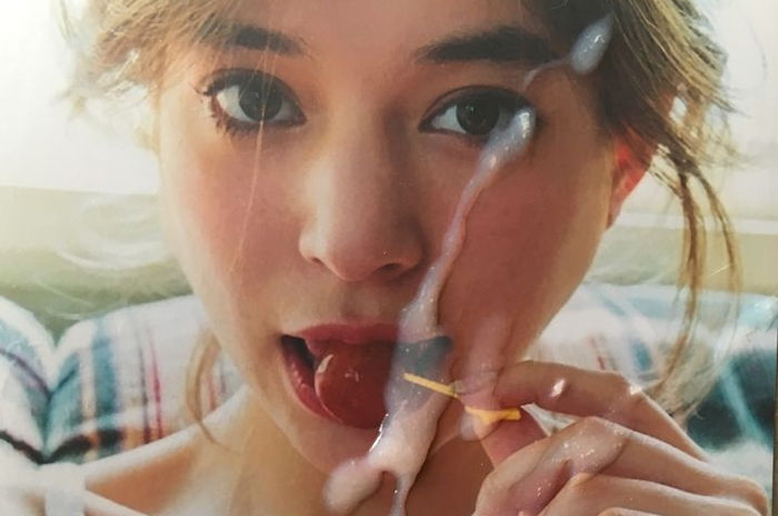アイドルにホワイトソースがかかってるエロ画像 part6