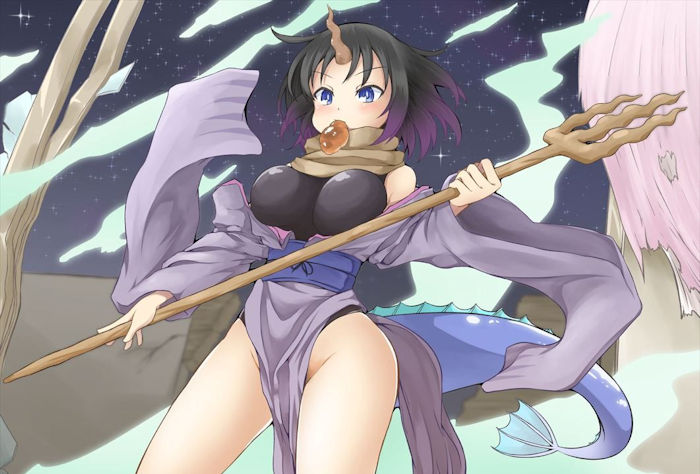 上井エルマのエロ画像 50枚【小林さんちのメイドラゴン】