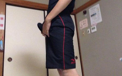 もっこりやハミチンなど体操服・ジャージ男子のエロ画像 ③