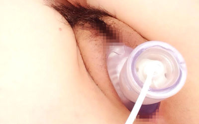 オナニーを拡散させる自撮りの自慰撮りエロ画像 ②