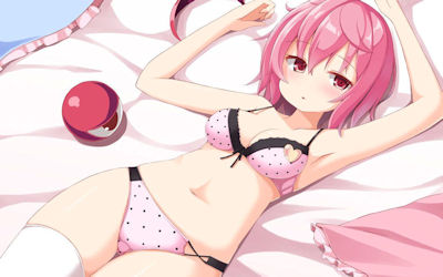下着萌えする可愛いランジェリーの二次元エロ画像 ③