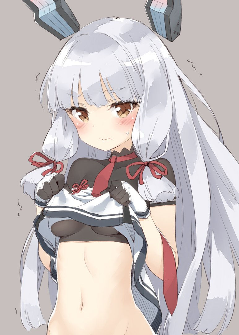 ブラジャー 赤面 たくし上げ 二次元 エロ画像【31】