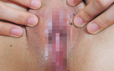 まんこにホクロ見っけ！黒子付き大陰唇のエロ画像 ③