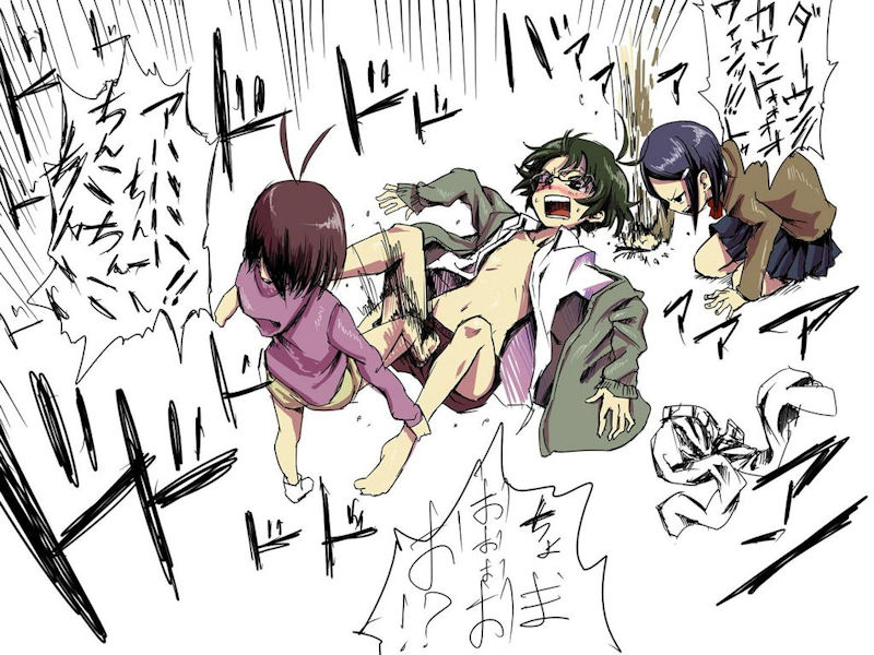 チンコ 踏む 蹴る 二次元 エロ画像【25】