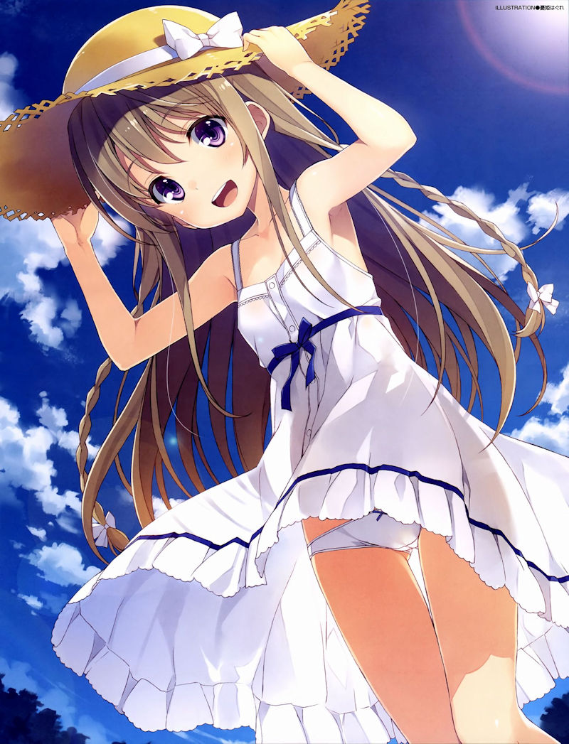 ワンピース 胸チラ パンチラ 二次元 エロ画像【3】