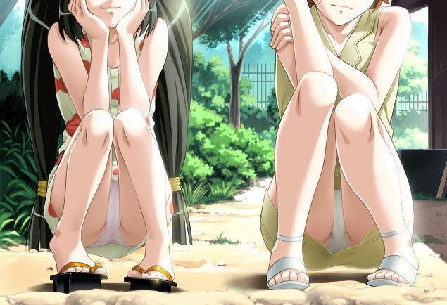 ワンピース 胸チラ パンチラ 二次元 エロ画像【5】