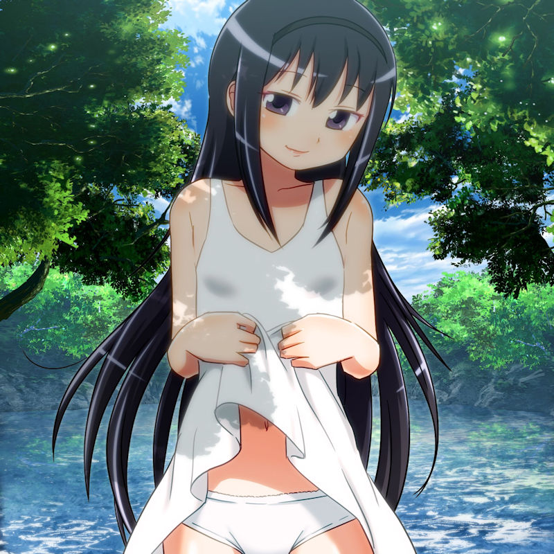 ワンピース 胸チラ パンチラ 二次元 エロ画像【9】
