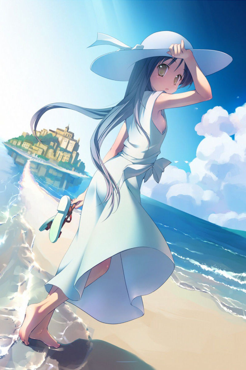 ワンピース 胸チラ パンチラ 二次元 エロ画像【15】