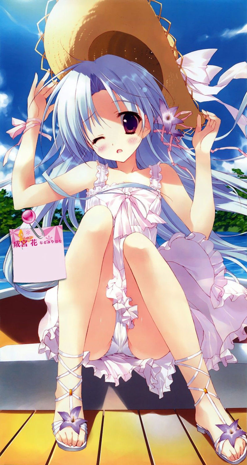 ワンピース 胸チラ パンチラ 二次元 エロ画像【16】