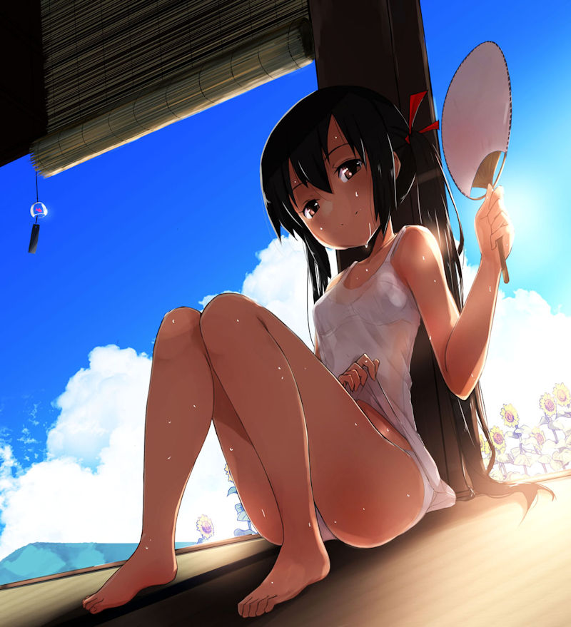 ワンピース 胸チラ パンチラ 二次元 エロ画像【21】