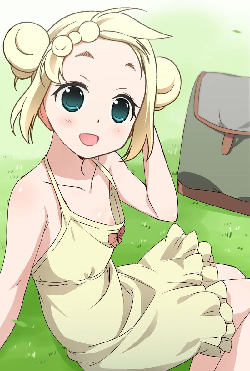 ワンピース 胸チラ パンチラ 二次元 エロ画像【25】