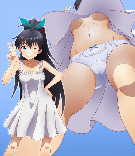 ワンピース 胸チラ パンチラ 二次元 エロ画像【38】