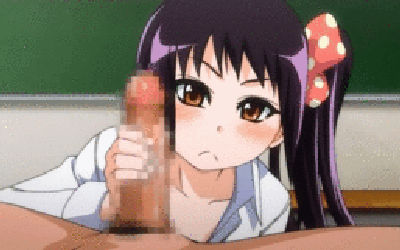 二次元手コキGIF！シコシコ動くエロ画像 ③