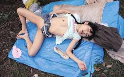 非情なる野外レイプ事後画像 ③