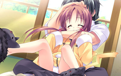 よしよしって女の子の頭を撫でる二次元エロ画像 ③