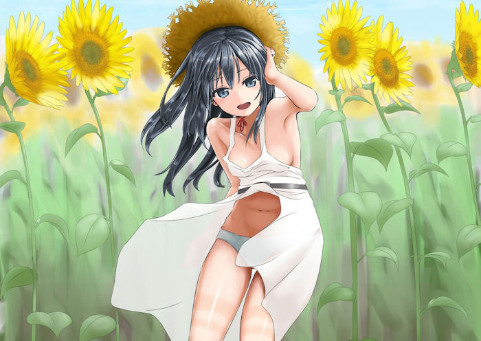 【二次・ZIP】パンチラしてる可愛い女の子の画像下さい！！