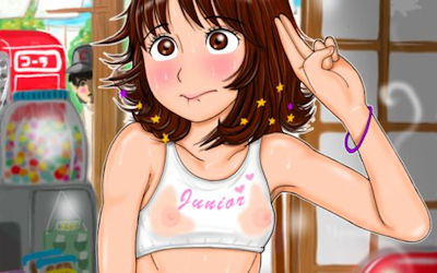 服が汗で濡れ透けしてる二次元エロ画像 ④