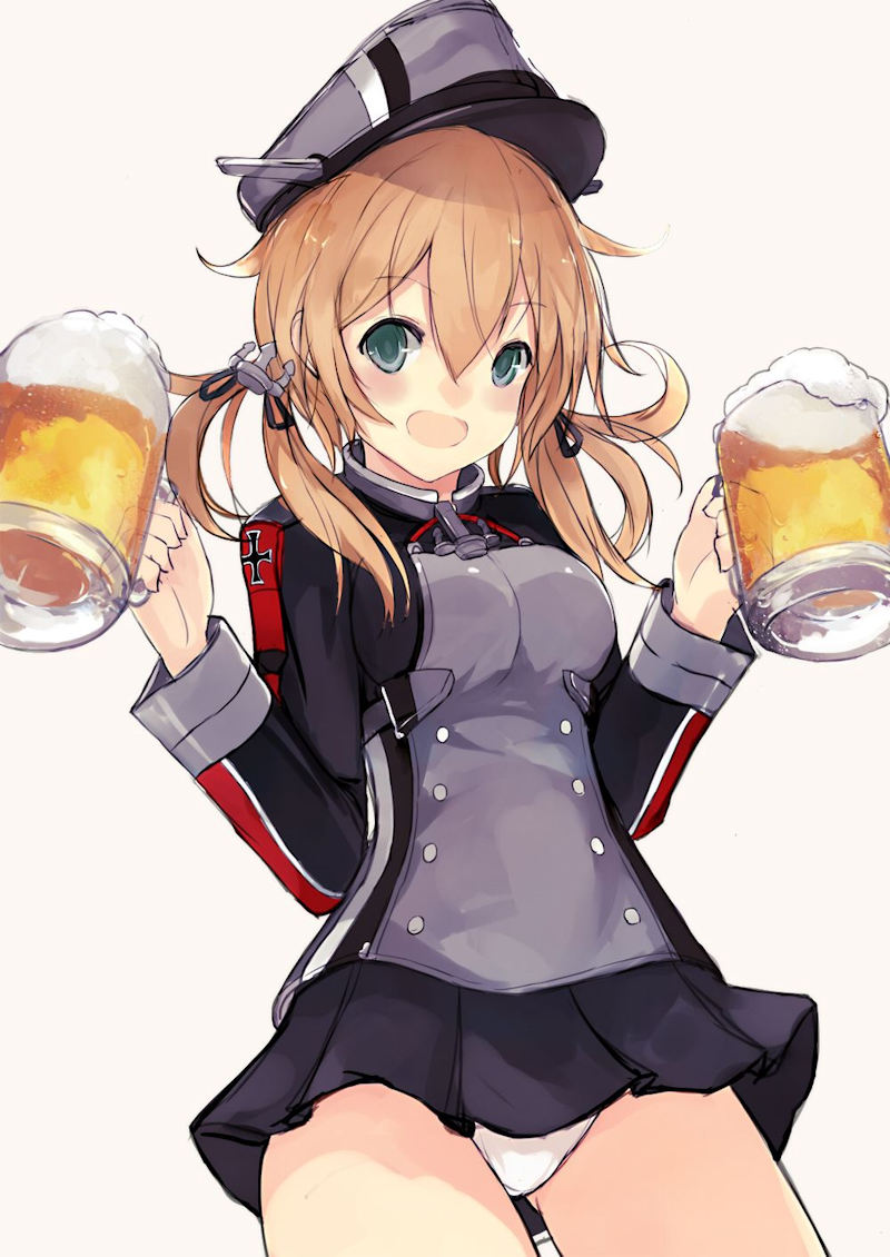 お酒 酔う パンチラ 胸チラ 二次元 エロ画像【24】