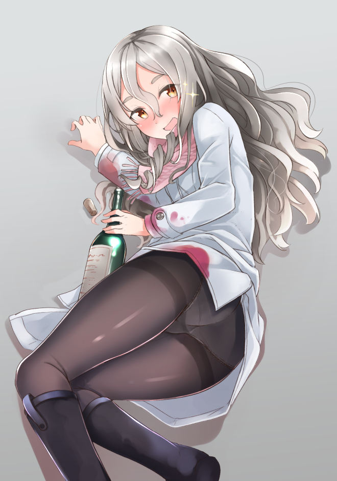 お酒 酔う パンチラ 胸チラ 二次元 エロ画像【31】