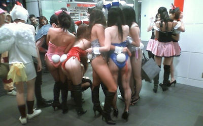 ハロウィン街撮り！コスプレギャルがうじゃうじゃいる画像集 ②