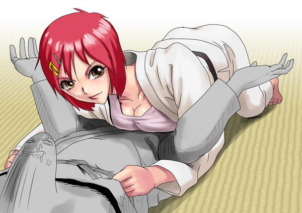 柔道着 はだける ポロリ 柔道 二次元 エロ画像【5】