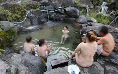 露天風呂の露出（混浴あり）まとめ ④