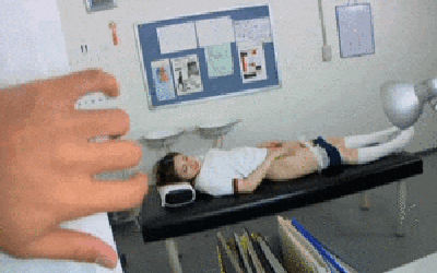 オナバレハプニングGIF！オナニー見られて焦る男女のパニック画像 ②