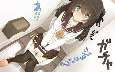 セリフ付きラッキースケベの二次元エロハプニング画像 ②