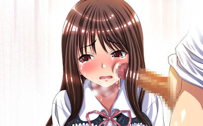 頬ズリや顔コキという特殊コキの二次元エロ画像 ①