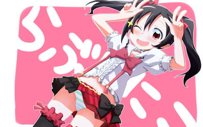 パンチラパンモロピースでハイチーズ！の二次元エロ画像 ③