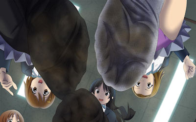 足裏もパンチラも見えてる二次元エロ画像 ④