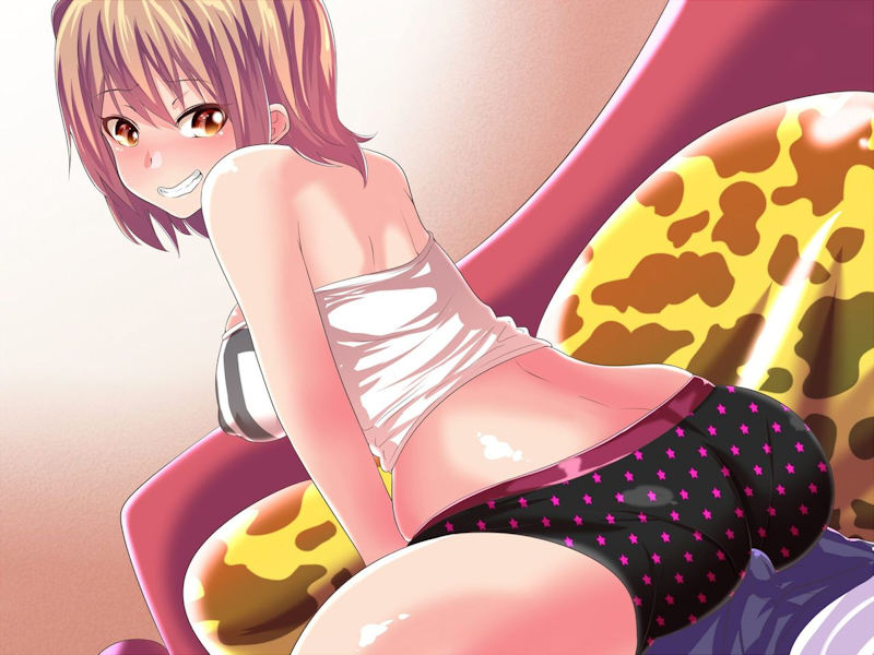 お尻 挟む 尻コキ 二次元 エロ画像【10】