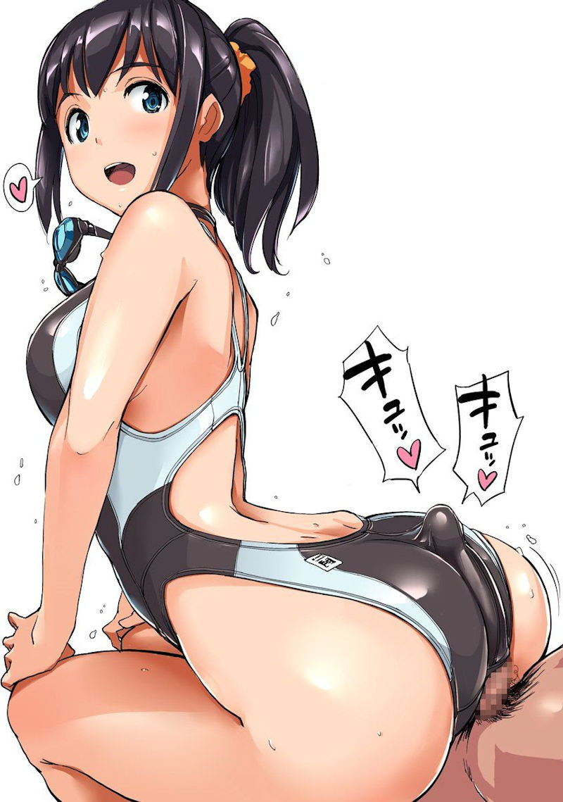 お尻 挟む 尻コキ 二次元 エロ画像【21】