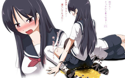 着衣でうんこをお漏らししてる二次元エロ画像 ③
