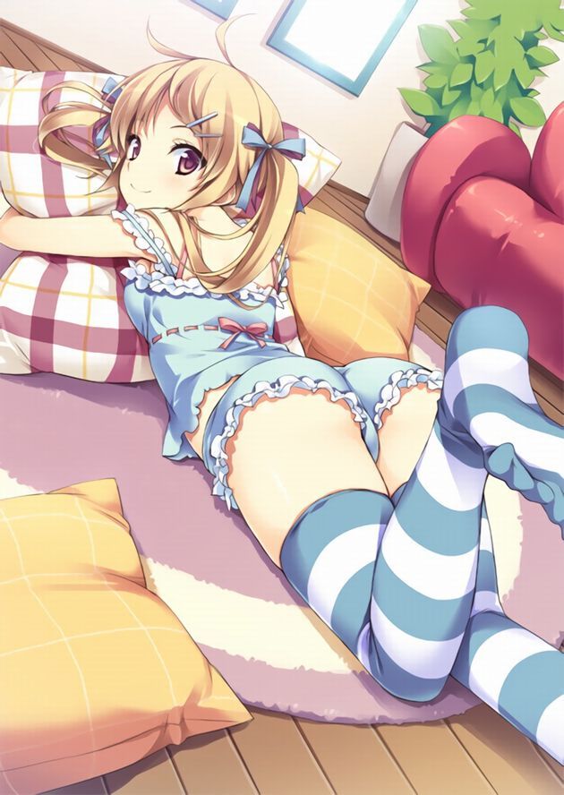 うつ伏せ お尻 二次元 寝尻 エロ画像【17】